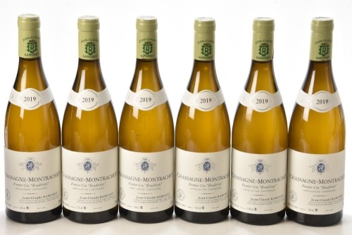 Chassagne Montrachet 1er Cru La Boudriotte 2019 Domaine Ramonet 6 bts OCC In Bond