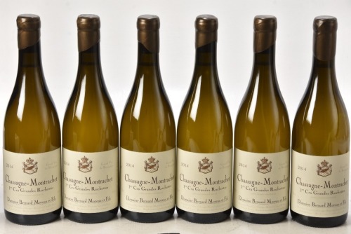 Chassagne Montrachet 1er Cru Les Grandes Ruchottes 2014 Domaine Bernard Moreau 6 bts OCC In Bond