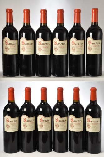 Chateau Sanctus 2005 St. Emilion GCC 12 bts OWC In Bond