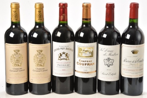 Mixed case Bordeaux 1999 onwards 1999 6 bts