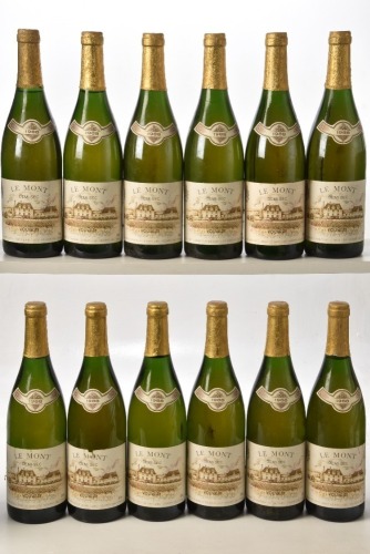 Vouvray Le Mont Demi Sec 1988 Domaine Huet 12 bts