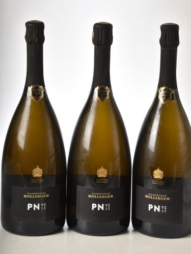 Champagne Bollinger PN VZ15 3 Mags OCC In Bond