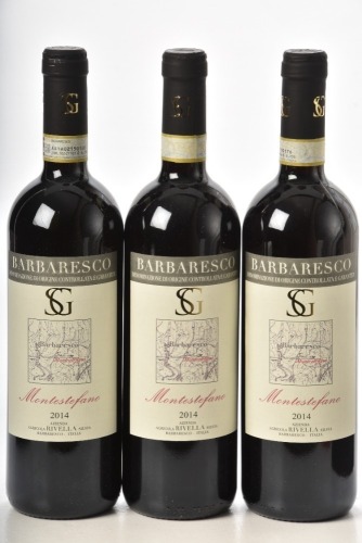 Barbaresco Montestefano 2014 Azienda Agricola Rivellla Silvia 3 bts In BondOWC
