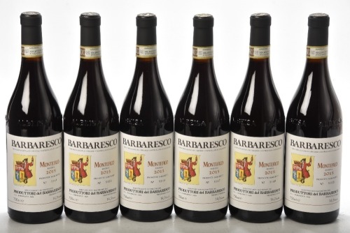 Barbaresco Riserva Montefico 2015 Produttori del Barbaresco 6 bts OCC In Bond