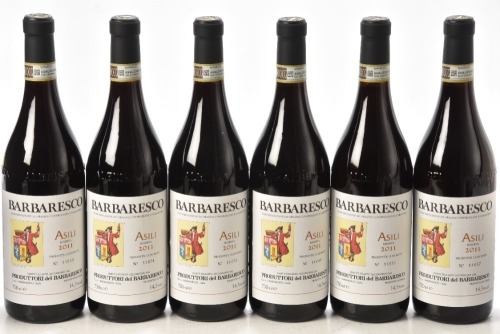 Barbaresco Riserva Asili Barbaresco Produttori del 2011 6 bts IN BOND