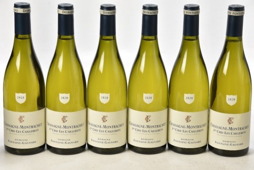 Chassagne Montrachet 1er Cru Caillerets 2020 Domaine Fontaine-Gagnard 6 bts OCC In Bond