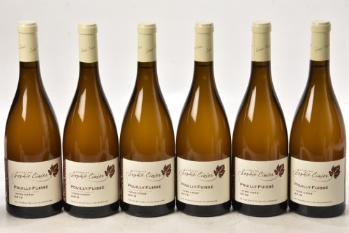 Pouilly Fuisse Vers Cras 2019 Domaine Sophie Cinier 6 bts OCC In Bond