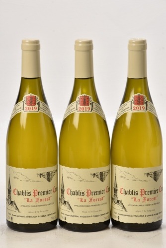 Chablis 1er Cru La Forest 2019 Domaine Vincent Dauvissat 3 bts IN BOND