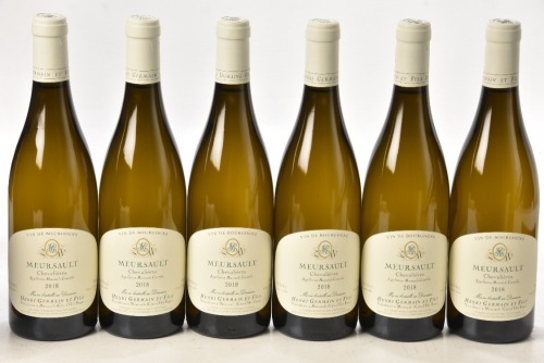 Meursault 1er Cru Chevalieres 2018 Domaine Henri Germain et Fils 6 bts OCC In Bond