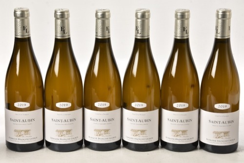 Saint Aubin Blanc 2019 Domaine Francois Legros 6 bts OCC In Bond