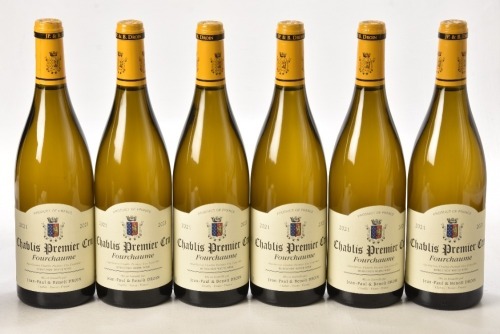 Chablis 1er Cru Fourchaume 2021 Domaine Jean-Paul & Benoit Droin 6 bts OCC In Bond