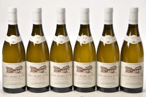 Saint Aubin 1er Cru La Chateniere 2019 Domaine Henri Prudhon 6 bts OCC In Bond