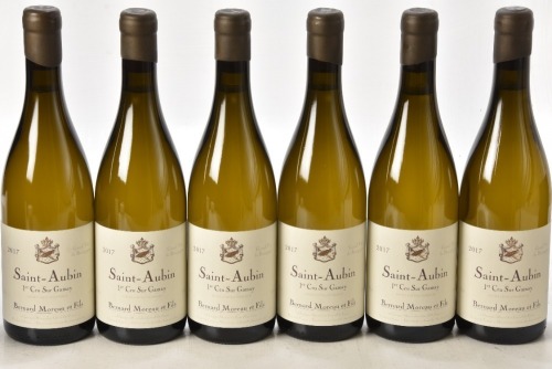 Saint Aubin 1er Cru Sur Gamay 2017 Domaine Bernard Moreau 6 bts OCC In Bond