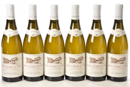 Saint Aubin 1er Cru Clos de la Chateniere 2018 Domaine Henri Prudhon 6 bts OCC In Bond