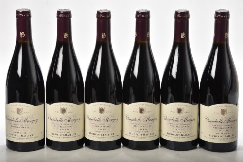 Chambolle Musigny Vieilles Vignes 2019 Domaine Hudelot Baillet 6 bts OCC In Bond