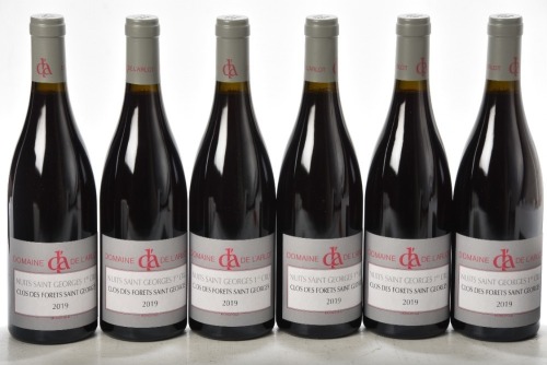 Nuits Saint Georges 1er Cru Clos des Forets St Georges 2019 Domaine de L'Arlot 6 bts OCC In Bond