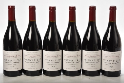 Volnay 1er Cru Carelle 2020 Domaine Jean Marc et Thomas Bouley 6 bts OCC In Bond
