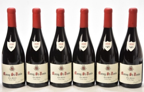 Morey Saint Denis Clos Solon Vieilles Vignes 2019 Domaine Fourrier 6 bts OCC In Bond