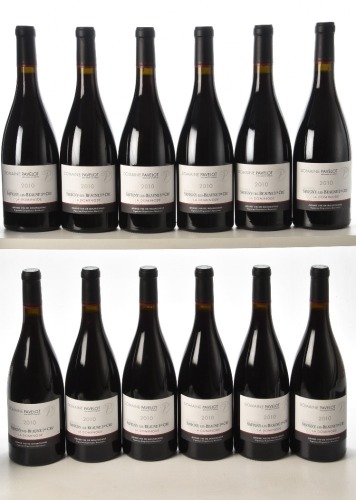Savigny Les Beaune 1er Cru Les Dominodes 2010 Domaine Pavelot 12 bts OCC In Bond
