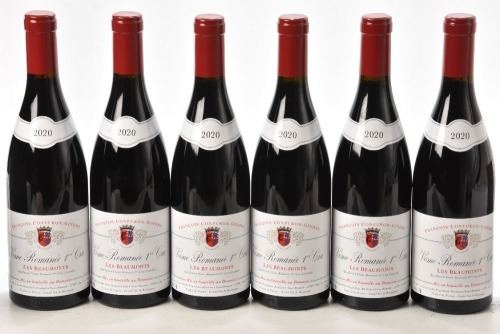 Vosne Romanee 1er Cru Les Beaumonts 2020 Domaine Confuron Gindre 6 bts OCC In Bond
