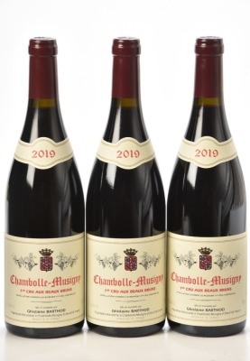 Chambolle Musigy 1er Cru Aux Beaux Bruns 2019 Domaine Ghislaine Barthod 3 bts In Bond