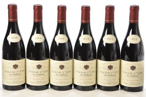 Volnay 1er Cru Les Caillerets 2014 Domaine Bernard & Thierry Glantenay 6 bts OCC In Bond