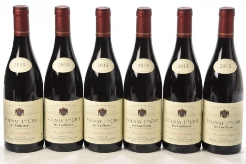 Volnay 1er Cru Les Caillerets 2015 Domaine Bernard & Thierry Glantenay 6 bts OCC In Bond