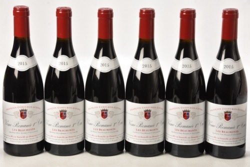 Vosne Romanee 1er Cru Les Beaumonts 2015 Domaine Confuron Gindre 6 bts OCC In Bond