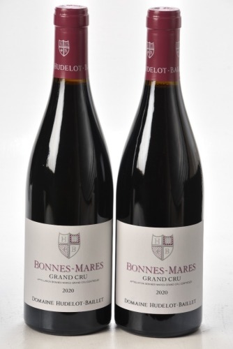 Bonnes Mares Grand Cru 2020 Domaine Hudelot-Baillet 2 bts IN BOND