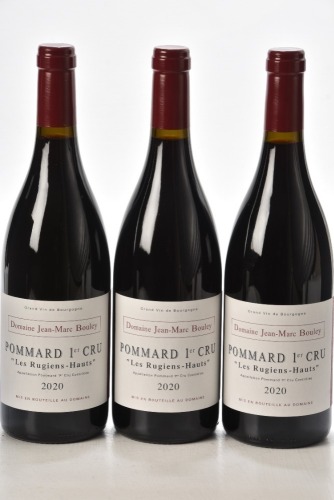 Pommard 1er Cru Les Rugiens Hauts 2020 Domaine Jean - Marc et Thomas Bouley 3 bts In Bond