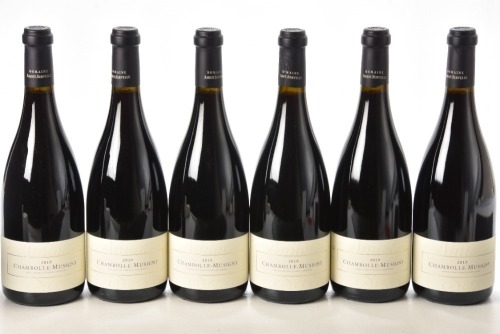 Chambolle Musigny 2019 Domaine Amiot - Servelle 6 bts OCC In Bond