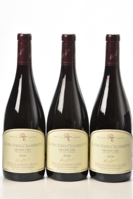 Latricieres Chambertin Grand Cru 2020 Domaine Rossignol-Trapet 3 bts IN BOND