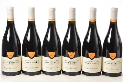 Vosne Romanee 1er Cru Les Beaux Monts 2013 Domaine Aurelien Verdet 6 bts OCC In Bond