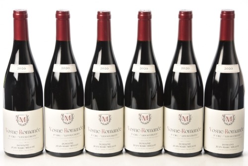 Vosne Romanee 1er Cru Les Suchots 2020 Domaine Jean-Marc Millot 6 bts OCC In Bond