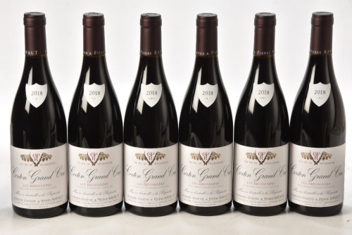 Corton Les Bressandes Ravaut Gaston & Pierre 2018 6 bts In Bond
