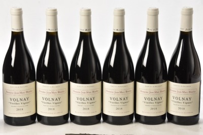 Volnay Vieilles Vignes 2018 Domaine Jean-Marc Bouley 6 bts OCC In Bond