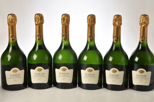 Champagne Taittinger Comtes de Champagne 2007 6 bts OCC