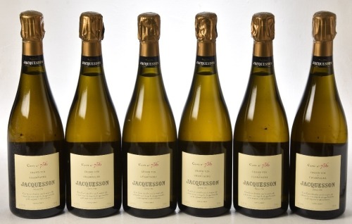 Champagne Jacquesson Cuvée 736 6 bts OCC In Bond