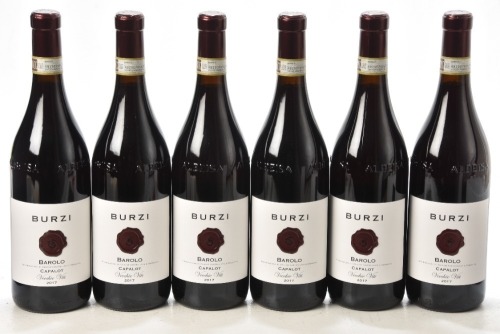 Barolo Capalot Vecchie Viti 2017 Alberto Burzi 6 bts OCC In Bond