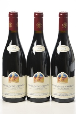 Nuits Saint Georges 1er Cru Les Chaignots 2020 Domaine Georges Mugneret-Gibourg 3 bts In Bond