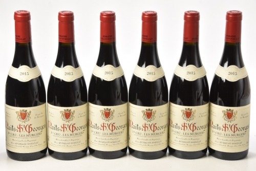 Nuits Saint Georges 1er Cru Les Murgers 2015 Domaine Hudelot-Noellat 6 bts OCC In Bond