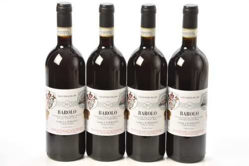 Barolo 2013 Comm G B Burlotto 4 bts In Bond