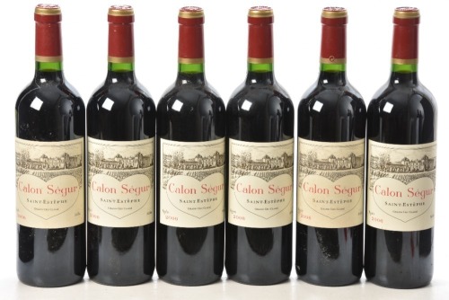 Chateau Calon Segur Saint Estephe 2006 6 bts
