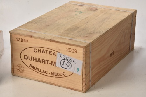 Chateau Duhart Milon Rothschild 2009 Pauillac 12 bts OWC In Bond