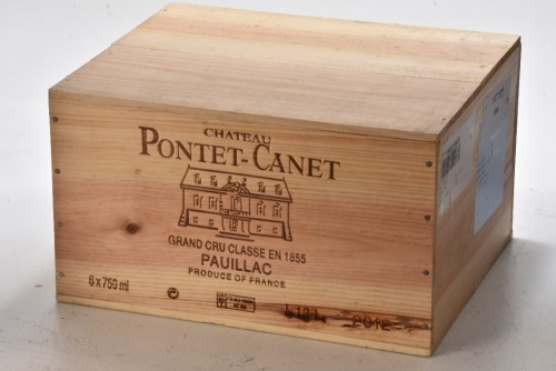 Chateau Pontet Canet 2012 Pauillac 6 bts OWC In Bond