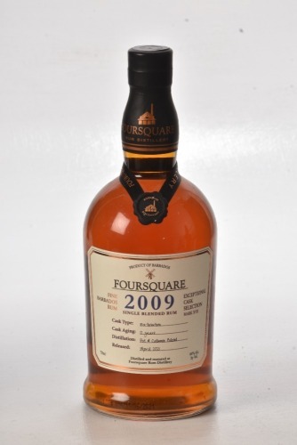 Foursquare Exceptional Cask Selection XVII Single Blended Fine Barbados Rum 2009 12 yr Old 60% Vol 70cl