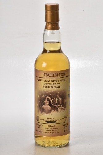 Prohibition Lawless Bunnahabhain 1990 19 yr old Bt 23/292
