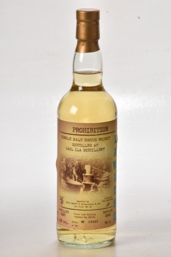 Prohibition Lawless Caol Isla 2007 13 yr old Bt 00090/456