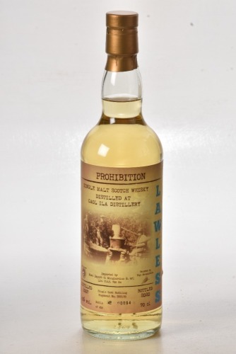 Prohibition Lawless Caol Isla 2007 13 yr old Bt 00092/456