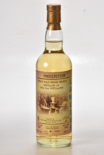 Prohibition Lawless Caol Isla 2007 13 yr old Bt 00096/456